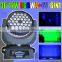 led moving head 36*12W 6in1rgbwa UV for production and event