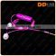 Factory EL earphone sound active earphone glow with the music EL earphone