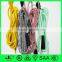 Colorful braided wire and fabric power cord, copper wire extension cord, power cord e27