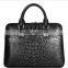 Custom Business Bag Briefcase for Man Real Crocodile Quality Leather Briefcase