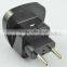 2016 Universal to electric European best travel adapter schuko plug