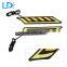 2016 Hot sale Universal aluminium waterproof car led cob drl with turn signal