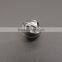 Hot sale casting stainless steel beads with silver diy round charm for jewelry making