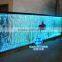 dancing water bubble wall panel with LED light for hotel & home decoration