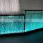 Amazing LED Water Bubble Bar Counter Front Desk Counter