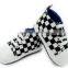 2016 Fashion Design Baby Canvas Shoes