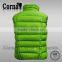 Winter Outdoor Sport Fashional Color Sleeveless Men Down Feather Plus Size Waistcoat