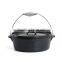 5.5 QT Lodge Cast Iron Dutch Oven With Porcelain Enamel
