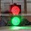 High quality PC housing 200mm red green LED traffic light