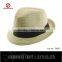 yiwu factory supplier cheap High Quality Custom paper braid Fedora Hat for ladies