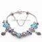 2016 Wholesale Fashion Bracelet With Beautiful Colorful Crystal Beads