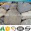 Stone cage for retaining wall water control gabion box