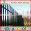 high quality security black palisade picket fence used for sale with pvc coated