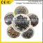 Small flat die pellet press/mini biomass fuel straw pellet machine price
