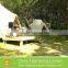Big Size Beige Color Cotton Canvas Luxury Camping Bell Tent Sibley Tent