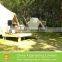 6m Double Top Waterproof Cotton Canvas Bell Tent Camping Family Tent