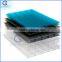 8mm thick building materials polycarbonate four-wall hollow sheet/plastic sheet for commercial greenhouse