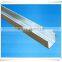 Open square pipe steel lining