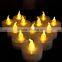 Christmas decorations wholesale cheap small flickering led candles with remote