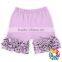 Wholesale Ruffled Organic Cotton Shorts High Quality Baby Training Pants