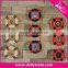 Vintage Design Decorative Blue Red 3 Swim Rings Wall Clock