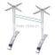 event aluminum table with stainless steel top, coffee table with 4 leg design AS-1921