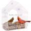 Acrylic Parrot Brid Feeder Display Rack