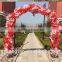 2017New design artificial wedding flower decor wedding flower door fake party decoration Wedding arches