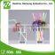 Plastic drinking straws with fireworks decoration for drink shop