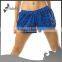 Ladies double layered short short 100 % polyester printed short