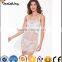 Sexy bud silk bow skirt sexy lingerie hot transparent tight women's pajamas
