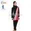 Zakiyyah 5602 Elegant quality islamic hijab swimwear with Vintage Striped waterproof muslim swimming suit