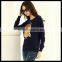 Spring new design european style vogue owl printed crewneck sweatshirt,women wear sweatshirt