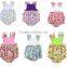 2017 Boutique Girl Clothes Boho Baby Romper Cotton Summer Floral Kids Clothing