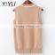 winter autumn women long pattern knit school uniform sweater vest