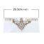 Paper Removable Waterproof Temporary Sternum Tattoo Sticker Body Art Golden Wing Pattern Rose Flower Temporary Belly Tattoos