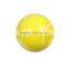 PU Leather Pet Products Toy Tennis Yellow