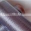 Stainless steel fiber yarn for conductive yarn thread