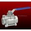 3PC ball valve with lock,3pcs ball valves