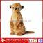 Hot selling soft and cuddly custom stuffed mongoose toy plush meerkat toy