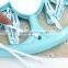 balcony round plastic cloth dryer rack with 18 pegs