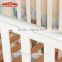 120*60cm Solid New Zealand Pine replacement dropout cribs for baby