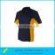 New Arrival Man's Dri Fit Spandex Contrast Panels Golf Shirts