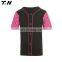 Fashion button down custom baseball jersey