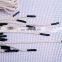 braid cord with silicone end for garment