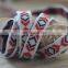 custom jacquard woven cotton ribbon