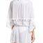C100 Cotton Embroidered Cover-Up Beach Tunic
