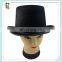 Cheap Western Party Gentleman Magician Black Felt Top Hats HPC-0239
