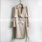 spring design ladies jacket plain lapel long sleeves long coat