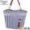 CR fully stocked Custom newest fashion leather tote bag with chain handle strip tassel latest design ladies handbag